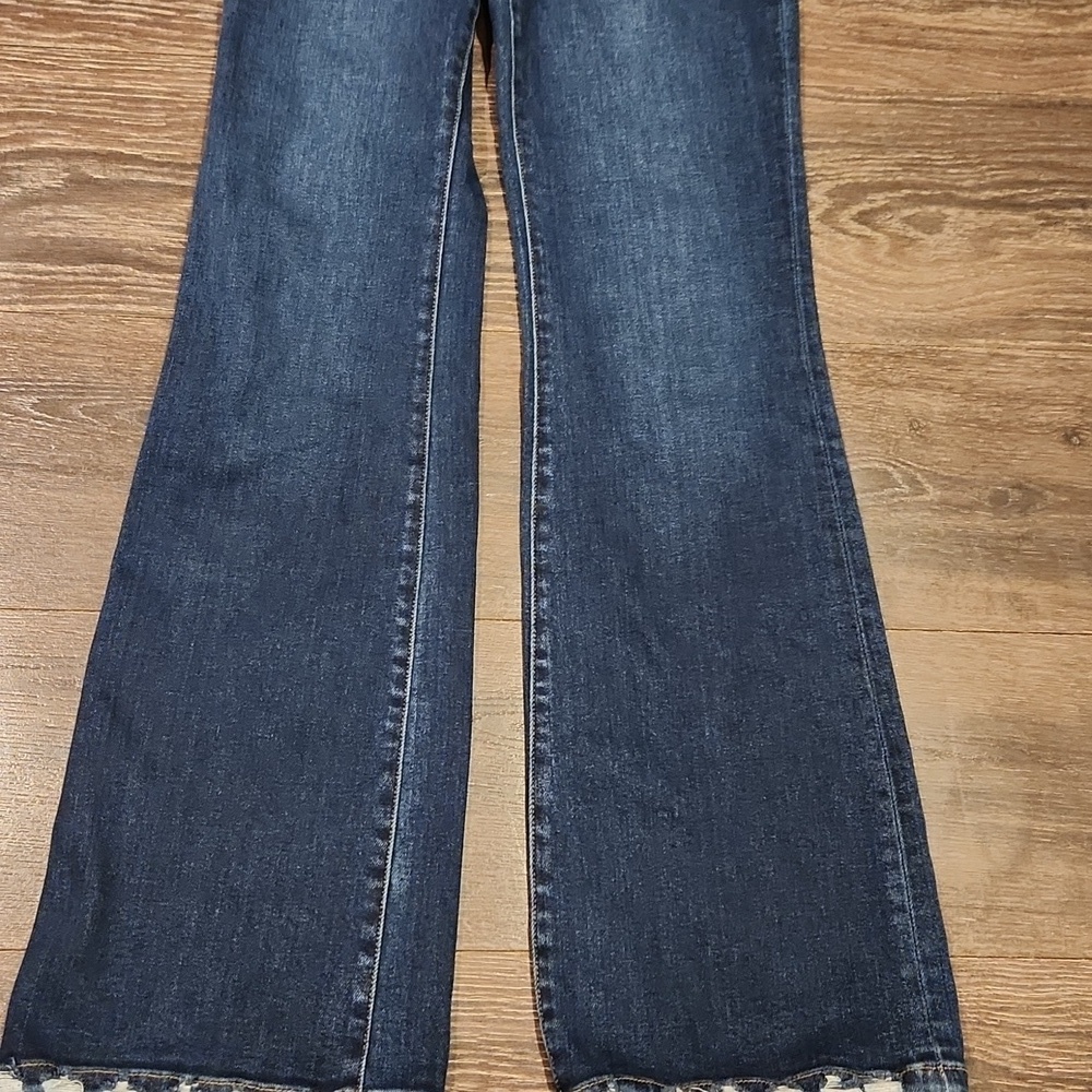 ❤️ NWOT! VERVET RESTRUCTURE HIGH RISE RELAXED FLARE JEANS, 00 (24) - Picture 8 of 13